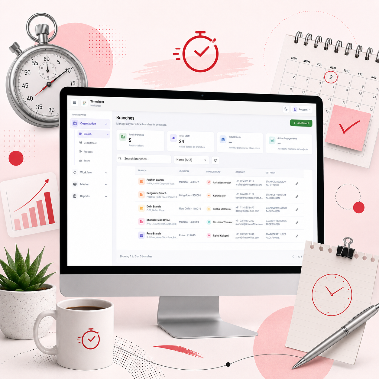 TCAOFF Practice Management Platform